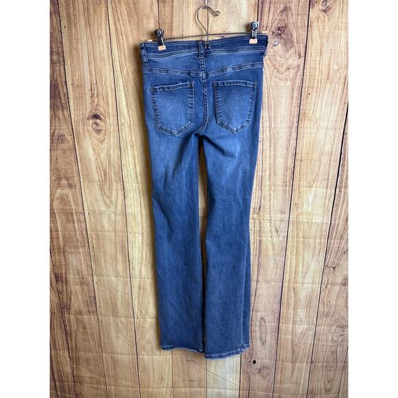 We the Free Boot Cut Stretch Button Fly Jeans Women's Size 24 - Picture 5 of 5